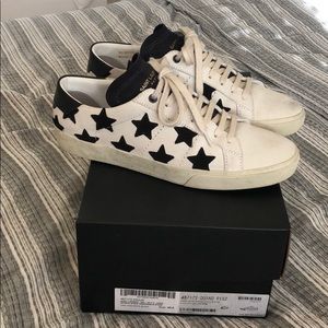 Saint Laurent stars sneakers authentic